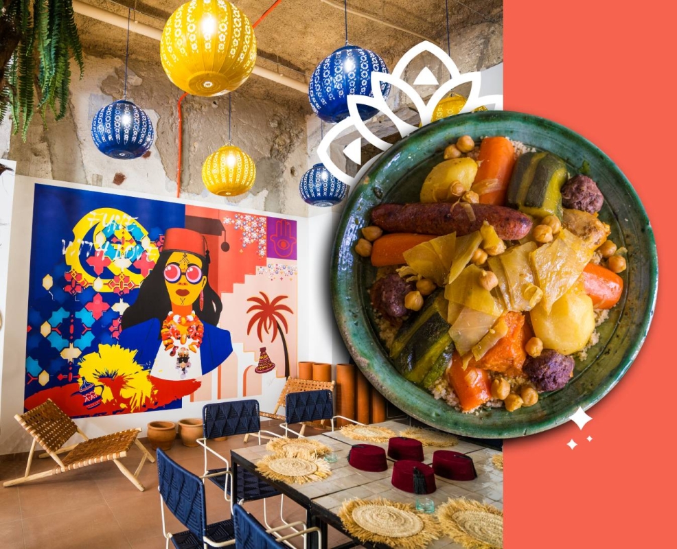 Fyne Urban Kähwa - Restaurant de cuisine orientale et marocaine avec les meilleurs couscous à Marseille - Restaurant rue de la république marseille